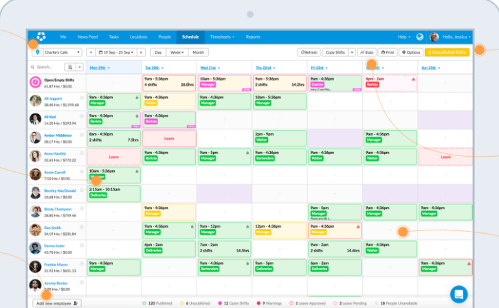 deputy scheuling tool